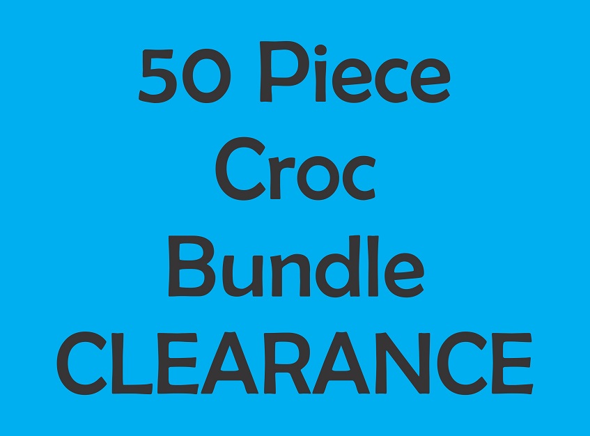 50 PC CROC Bundle Clearance W