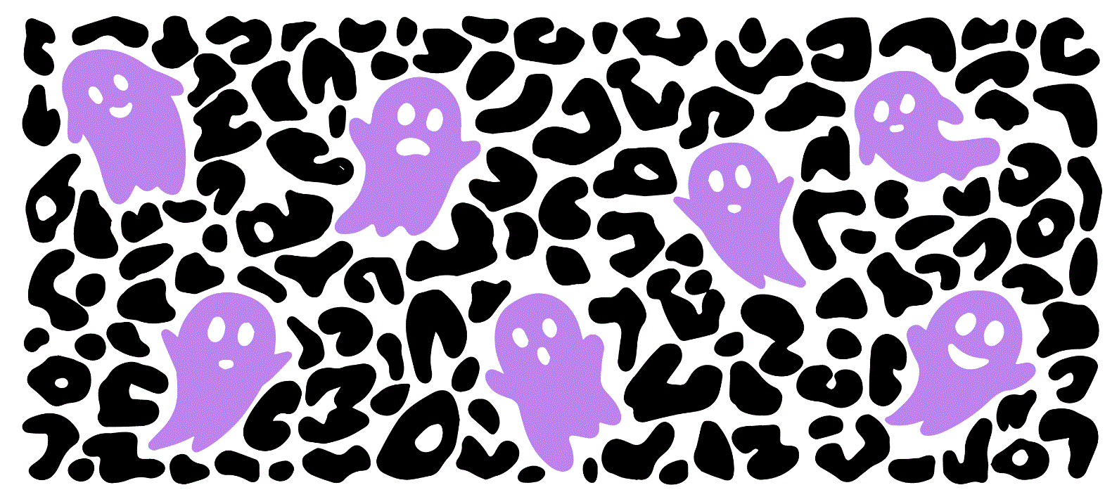 Leopard Ghost 16oz Libbey