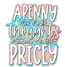 A Penny For Your Thoughts 16oz Libbey