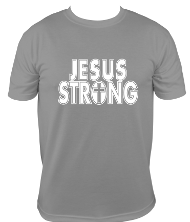 Jesus Strong (Male) Vinyl Transfer