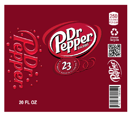 Pepper Full Color Skinny Tumbler Wrap