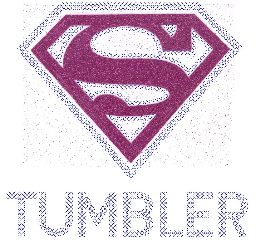 Super Tumbler Rhine/Vinyl Combo - SELECT COLOR