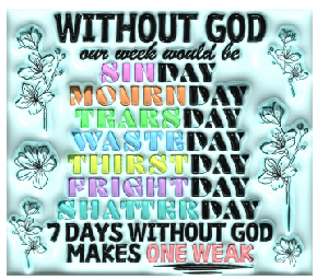 Without God Puff Full Color Skinny Tumbler Wrap
