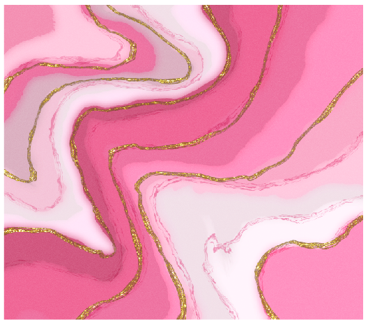 Pink Marble Full Color Skinny Tumbler Wrap